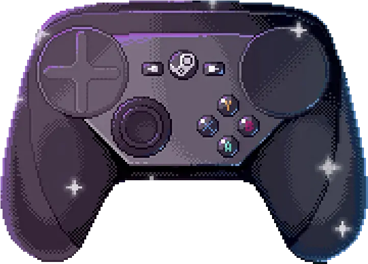  Could Someone Crop The Controller As A Transparent Icon Joystick Pixel Art Png Steam Desktop Icon Blank