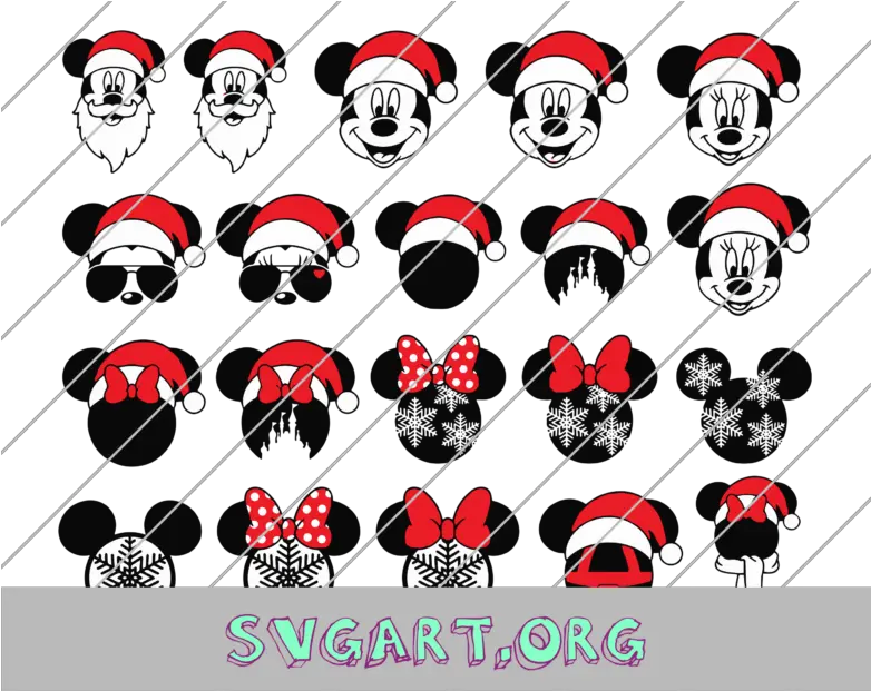  Uncategorized Archives Page 2 Of 7 Svg Art Mickey Santa Svg Png Christmas Mickey Icon