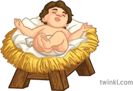  Baby Jesus Nativity Christmas Story French Secondary Happy Png Baby Jesus Png