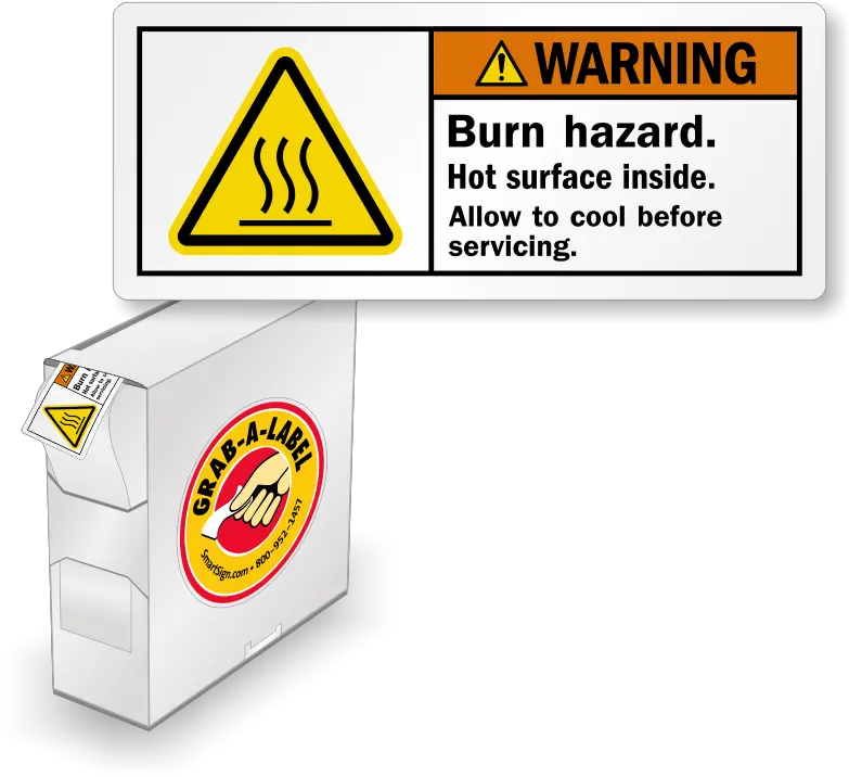  Hot Warning Labels Moving Parts Warning Label Png Hot Surface Icon