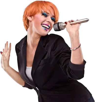  Girl Singing Png Clip Art Transparent Karaoke Singer Png Singing Png