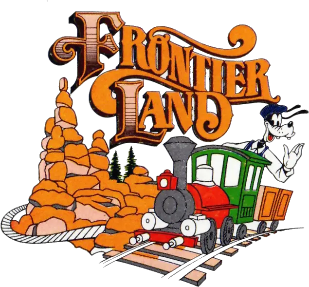  Frontierlandlogo Clip Art Png Disney World Png