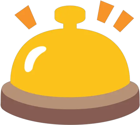  Bellhop Bell Emoji Emoji Timbre Png Bell Emoji Png