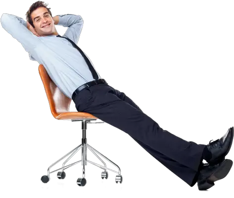  Sitting Man Png Man Sitting On Chair Png People Sitting Png