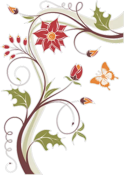  Arabesco Borboleta Png Transparent Floral Arabescos Png Arabescos Png