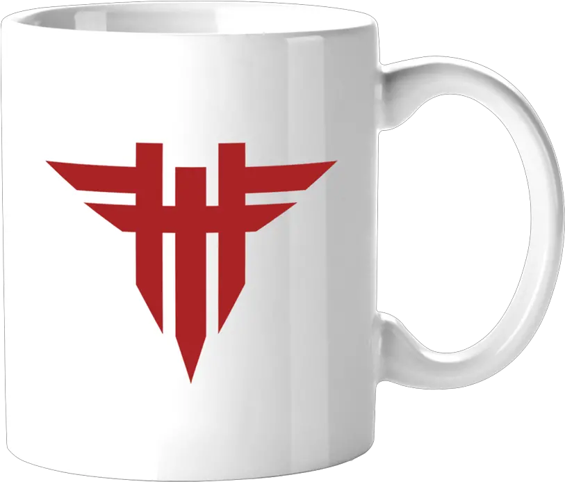  Through Fire Logo Coffee Mug White U2013 Sumerian Merch Magic Mug Png Coffee Cup Logo