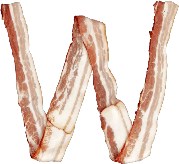  Bacon Font Bacon Letter Png Bacon Transparent Background