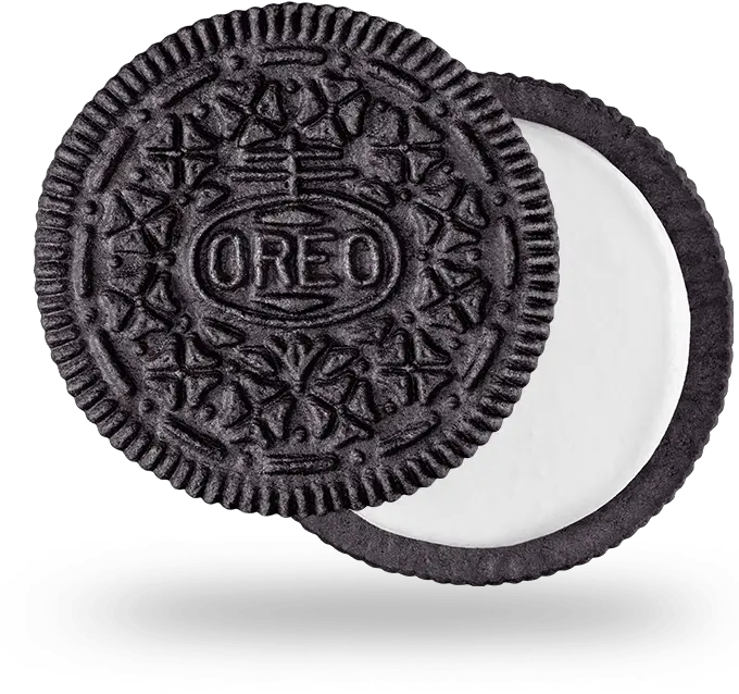  Oreo Logo Transparent Top Of An Oreo Full Size Png Oreo Inside Oreo Png