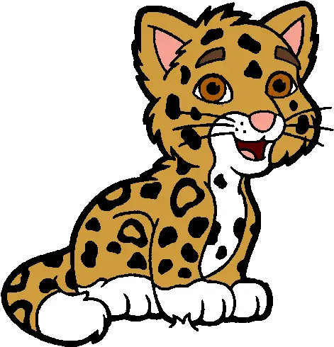  Download Baby Jaguar Png File Cute Jaguar Clipart Jaguar Png