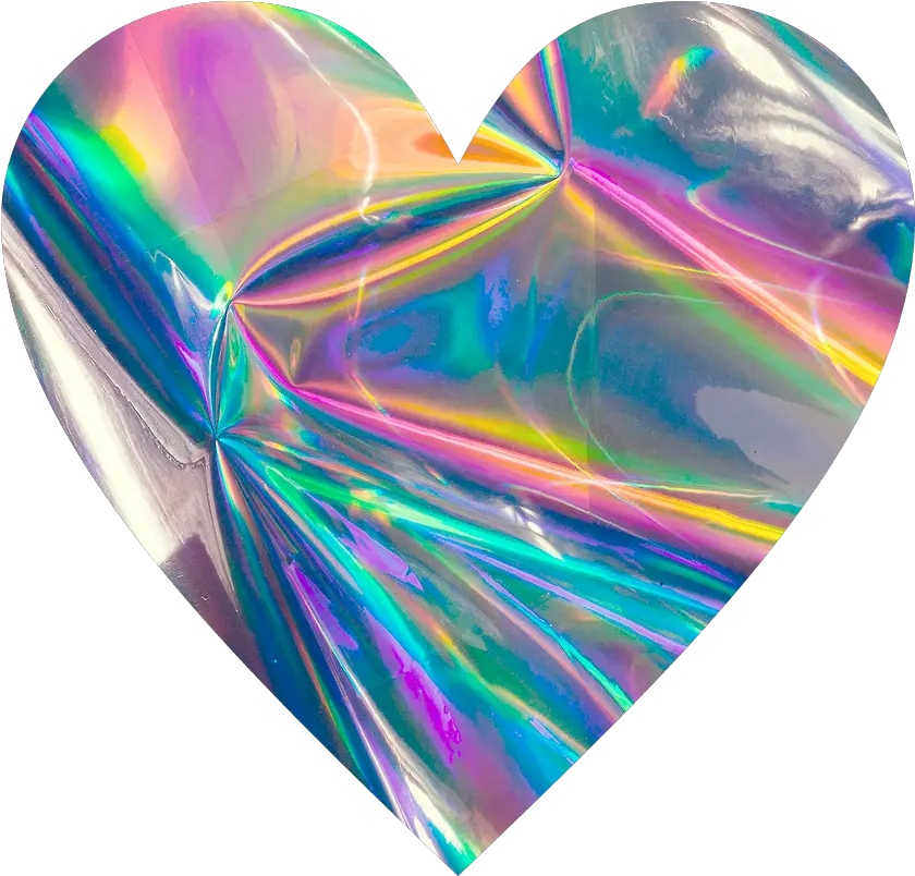  Rainbow Hearts Png Holographic Heart Png Holographic Fondos Aesthetic De Colores Rainbow Heart Png