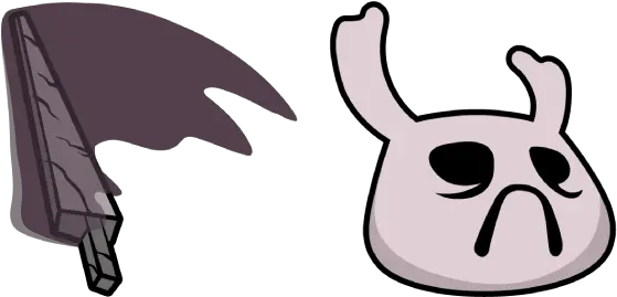  Hollow Knight Grey Prince Zote U0026 Nail Cursor Sweezy Custom Png Hollow Knight Icon