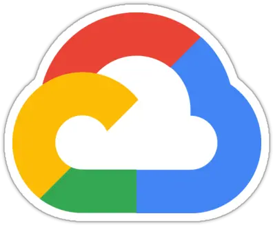  Google Cloud Sticker U2014 Devstickers Google Cloud Logo Png Cloud Emoji Png