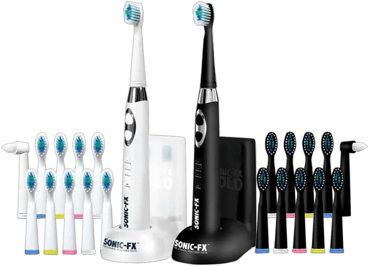  Sonic Fx Toothbrush With 10 Brush Heads U0026 1 Toothbrush Png Sonic Head Png