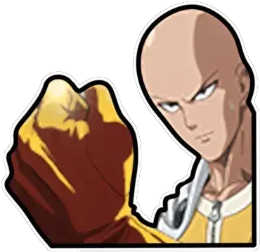  Saitama Opm Whatsapp Stickers Stickers Cloud Cartoon Png Saitama Transparent