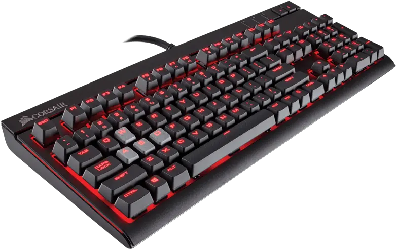  Strafe Mechanical Gaming Keyboard U2014 Cherry Mx Red Clavier Mx Cherry Png Keyboard Transparent Background