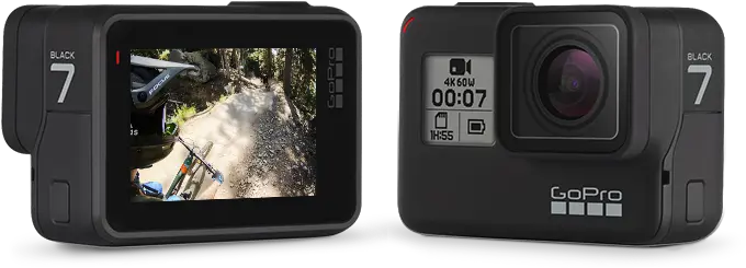  Go Pro Png Create A 1 Minute Edit Of Your Perfect Mtb Day Hero7 Black Gopro Png