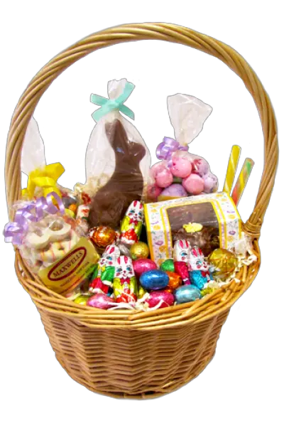  Easter Basket Bunny Png Transparent Easter Baskets Png Basket Png