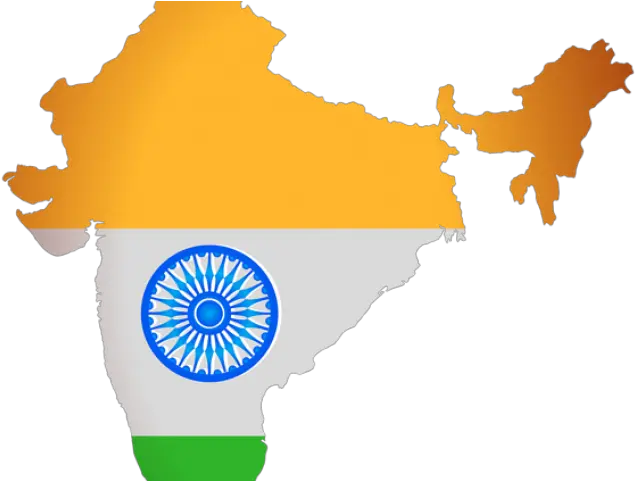  India Flag Clipart Png Himachal Pradesh On Map India Flag Png