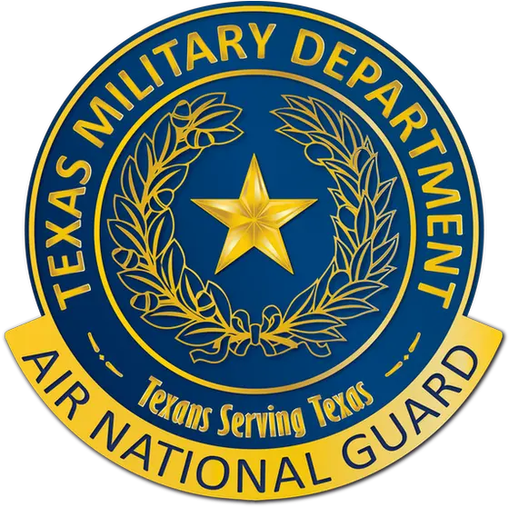  Texas Air National Guard Seal Michigan Dnr Png Texas Flag Png