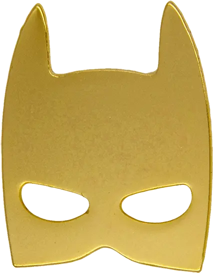  Batman Mask Pin Gold Godertme Png Batman Mask Transparent