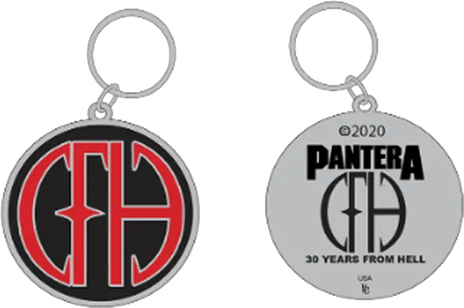  Cfh Keychain Solid Png Cowboys From Hell Logo