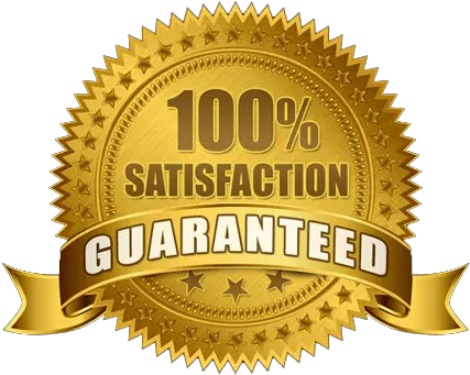  Satisfaction Guarantee Png Guaranteed Logo