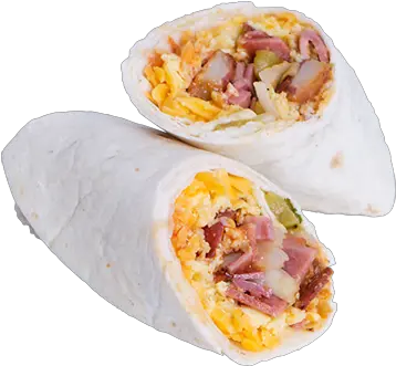  Turkey Bacon Potato Burrito Coffee Bean And Tea Leaf Food Png Burrito Png