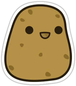  Cartoon Potato Png Image Potato Drawing Cute Potato Png