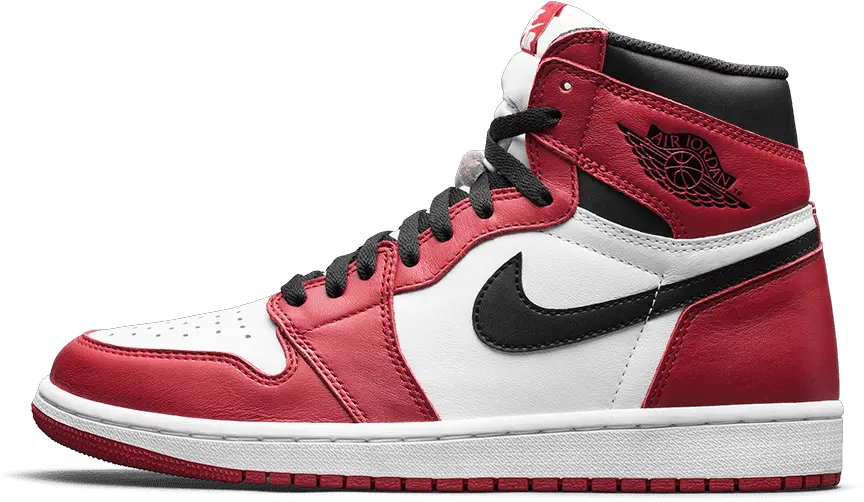  Nike Jordan 1 Retro High Og Chicago Jordan 1 Chicago Gif Png Air Jordan Png