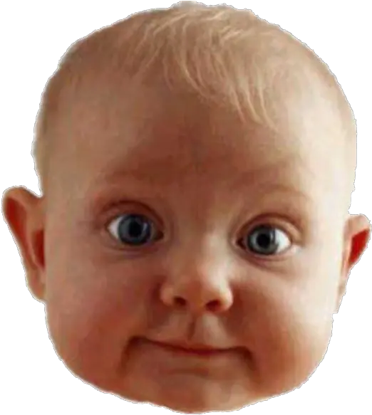  Baby Face Png Free Download Big And Small Ears Funny Faces Png