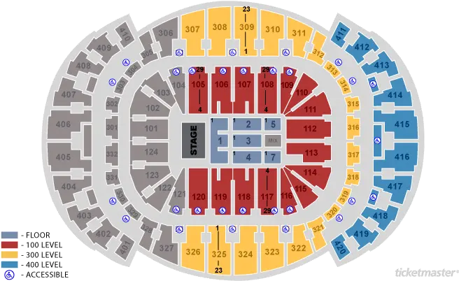  Cnco American Airlines Arena Seating Chart Elton John Png Cnco Logo