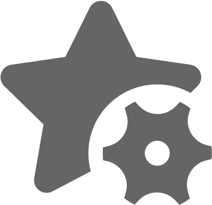  Star Settings Filled Free Icon Of Fluent Solid 20px Icon Png Shuriken Icon