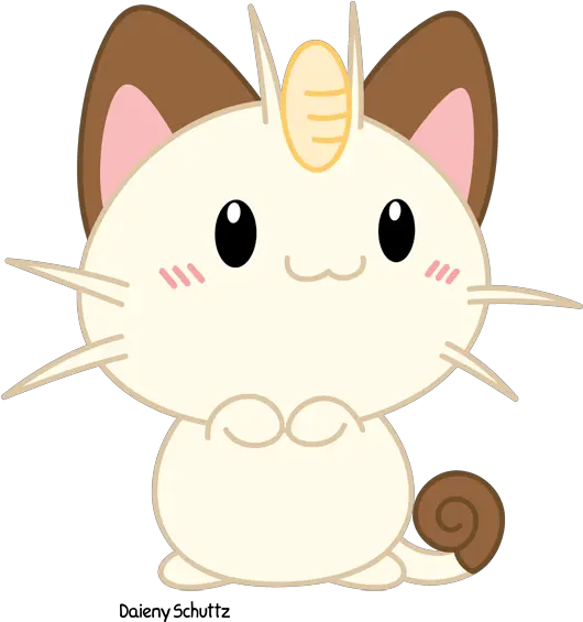  Chibi Meowth Transparent Png Image Meowth Cute Art Meowth Png