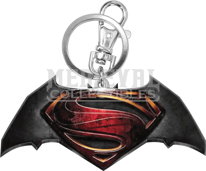  Download Colored Batman V Superman Keychain Batman Vs X Men Png Superman And Batman Logos