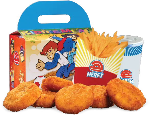  Chicken Nuggets Herfy Kiddie Meal Girl Png Chicken Nugget Png