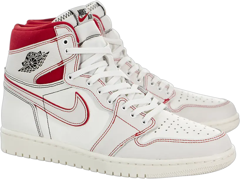  Air Jordan 1 Retro High Og Phantom Round Toe Png Jordan Shoe Png