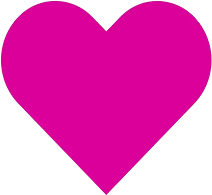  Pink Heart Icon Pink Heart Shape Transparent Background Png Pink Heart Icon Png