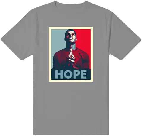  Marcus Rashford Hope T Shirt U2013 Stretford Paddock Png Obama Icon Poster