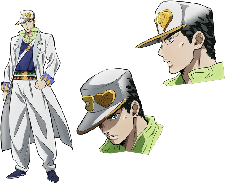  Part 4 Jotaro Anime Cosplay Jotaro Kujo Part 4 Png Jotaro Hat Transparent