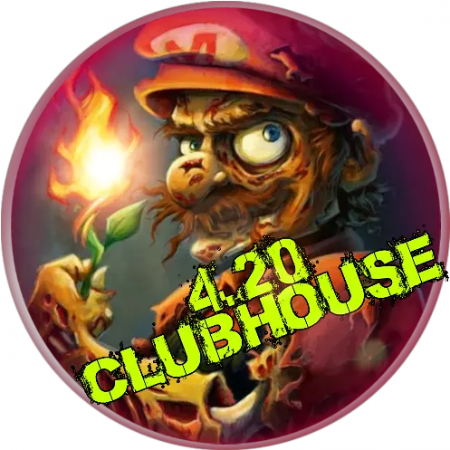  420 Clubhouse Repo Zombie Png Clubhouse Icon