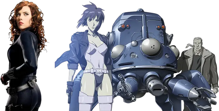  Download Ghostintheshell Ghost In The Shell Batou Motoko Batou Major Ghost In The Shell Png Ghost In The Shell Png