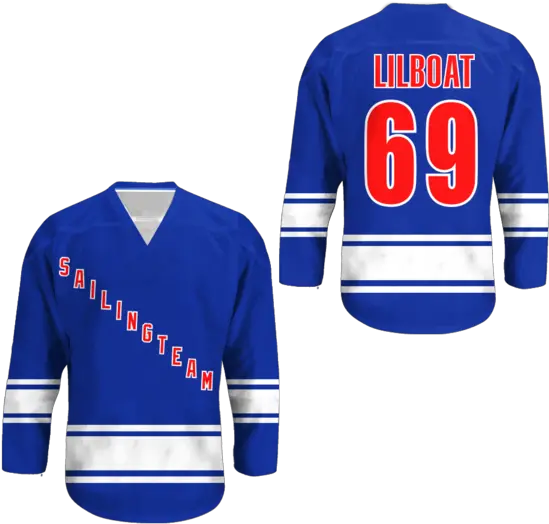  Lil Yachty Boat 69 Sailing Team Hockey Jersey Colors Stitch Sailing Team Hockey Jersey Png Lil Yachty Transparent