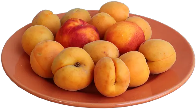  Fruit Food Peaches Nectarines Png Peaches Png