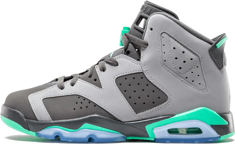  Air Jordan 6 Retro Gg Green Glow 543390005 Restocks Jordan 6 Retro Png Green Glow Png