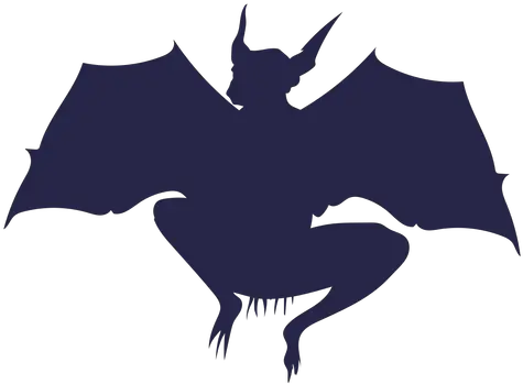  Creature Bat Silhouette Transparent Png U0026 Svg Vector File Mythical Creature Bat Silhouette Png