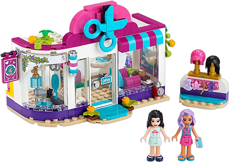  Heartlake City Hair Salon Png Lego Friends Logo