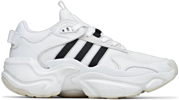  Download Adidas Magmur Runner Adidas Hvide Chunky Sneakers Round Toe Png Addidas Logo Png