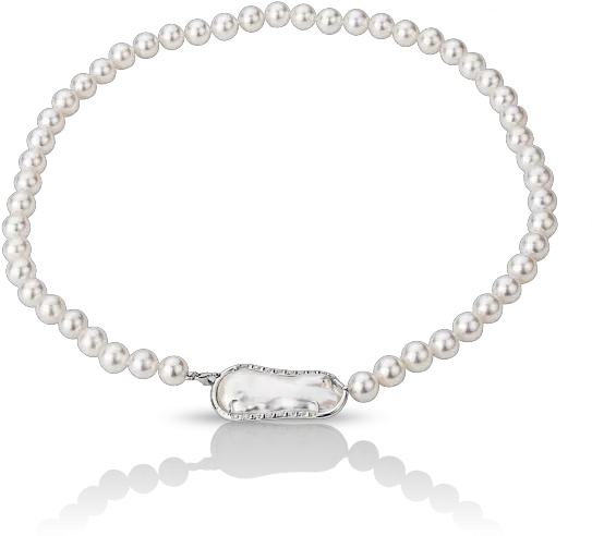  Pearl Necklace Men Silver Bead Bracelets Png Pearl Necklace Png