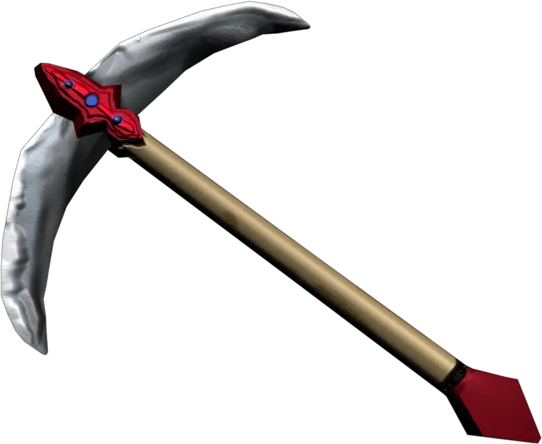  Pickaxe Scythe Battle Axe Tool Duel Png Download 1280 Weapon Pickaxe Pick Axe Png