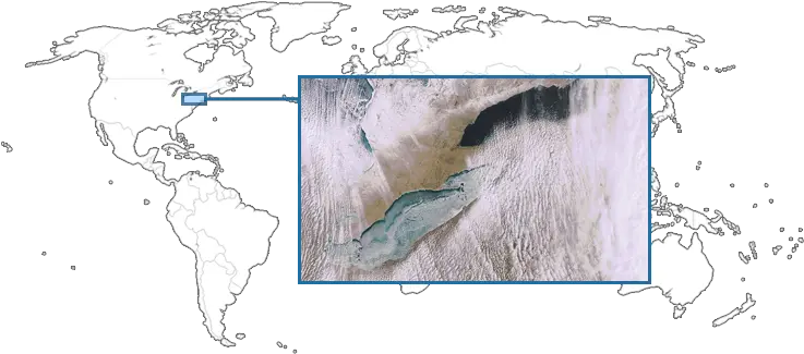  Lake Effect Snow Event During Gcpex Field Campaign Global Map Png Snow Effect Png